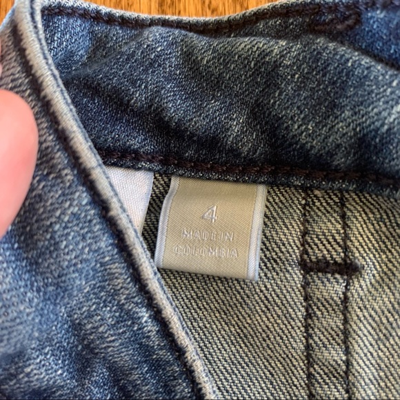 Michael Kors Size 4 Denim Blue Jean Skirt Pockets - Picture 5 of 5